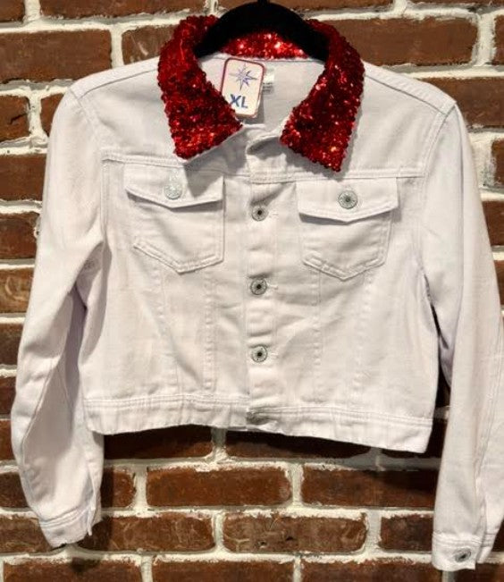 DBJ Let Freedom Bling White with Red/White/Blue Stars