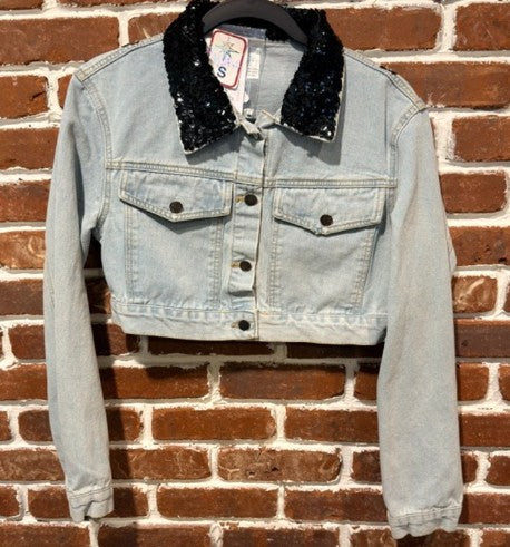 DBJ Faith Freedom Eagle Faded Denim with Black