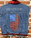 DBV Sideway American Flag FREEDOM Cropped