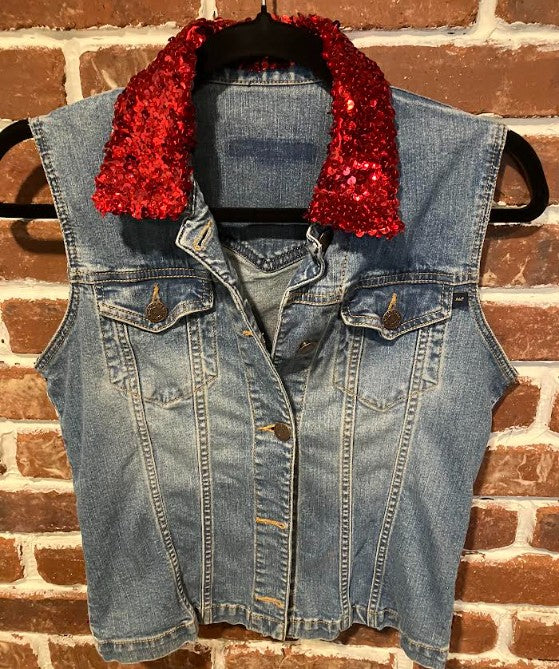 DBV FREEDOM Titled Blue and Red Slanted Stripes