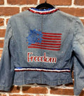 DBJ Flower American Flag Jacket