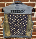 DBV Black Freedom and Navy Star Background