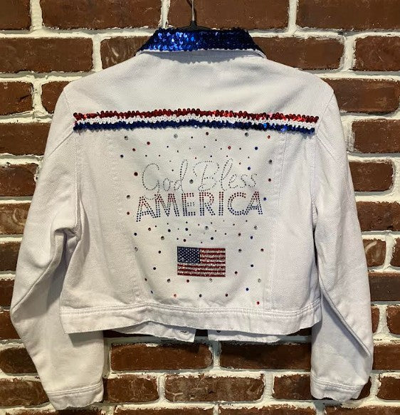 DBJ God Bless America with Flag
