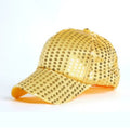 Baseball Cap Sequin GOLD