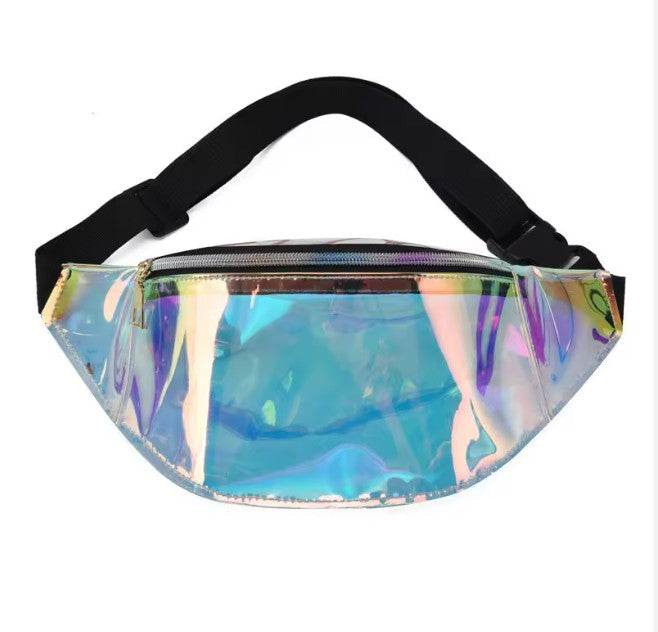 Bag -Fanny Pack - Clear Iridescent