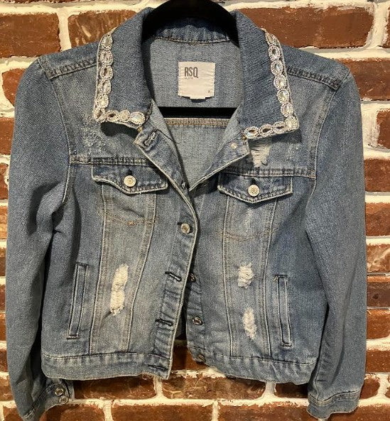 DBJ Make Heaven Crowded Faded Denim