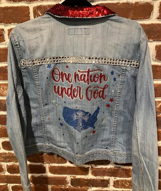 DBJ One Nation Under God with Red Collar