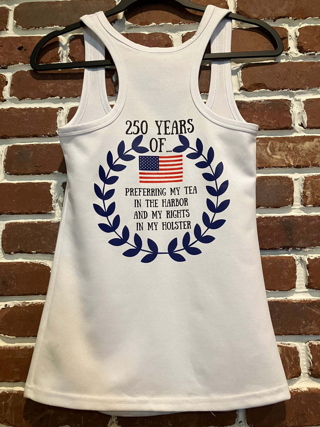 Tank Top - Preferring My Tea in the Harbor and My Rights in My Holster
