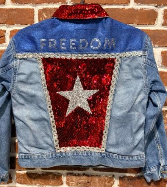 DBJ Red Lone Star with Blue Freedom
