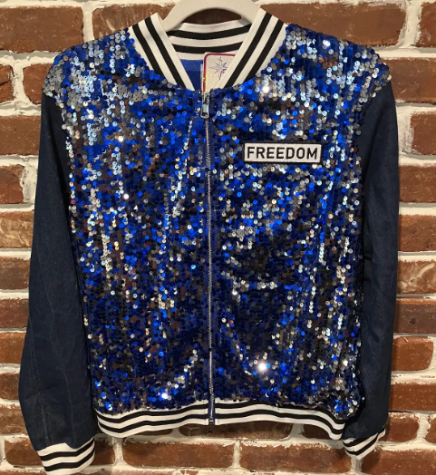 SVJ Blue with Dark Blue Denim Sleeve