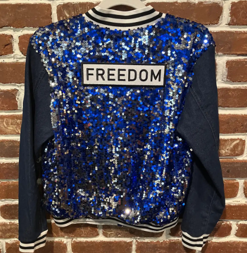 SVJ Blue with Dark Blue Denim Sleeve