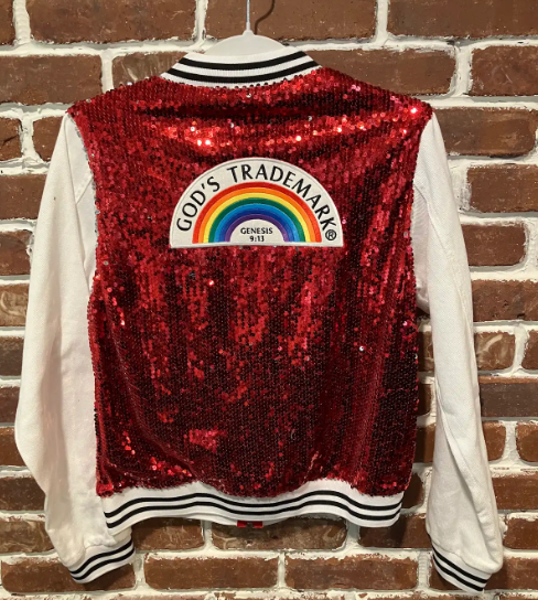 SVJ GOD'S TRADEMARK with Red Vest and White Sleeves