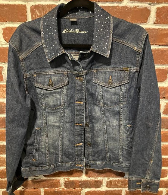 DBJ Sunflower and Freedom Dark Denim Faded